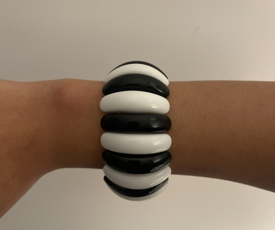 CHUNKY BRETON STRIPED BRACELET