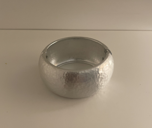 FROSTED INDUSTRIAL SILVER CUFF