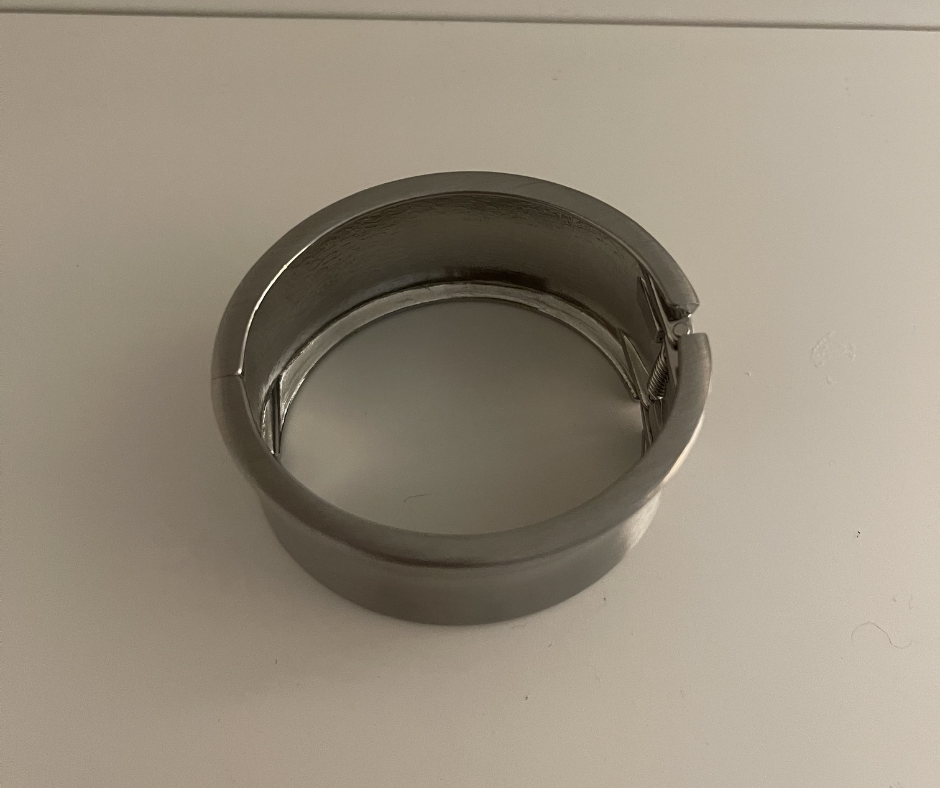 INDUSTRIAL SILVER CUFF