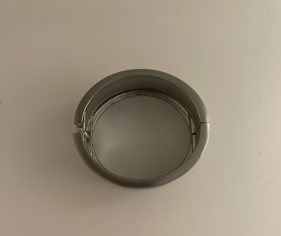 INDUSTRIAL SILVER CUFF