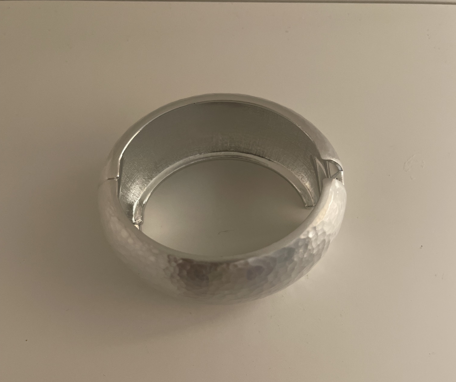 FROSTED INDUSTRIAL SILVER CUFF