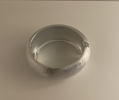 FROSTED INDUSTRIAL SILVER CUFF